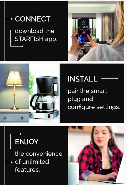 Starfish Wifi Smart Plug 2-Pack
