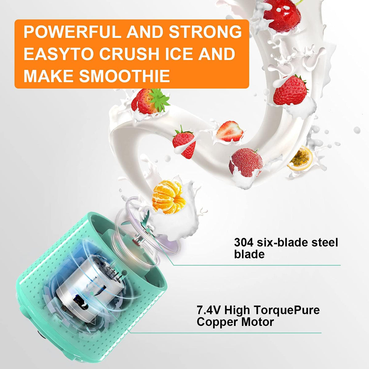 Portable Personal Blender - Pink