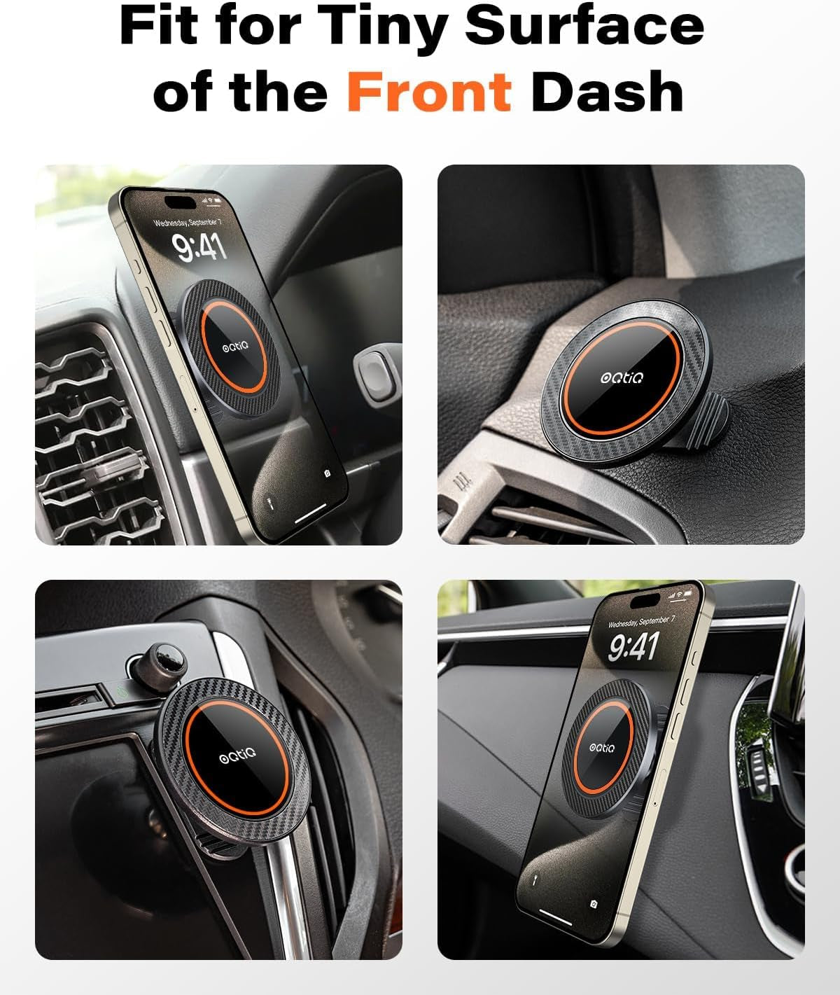 Magnetic Car Phone Mount 2-Pack