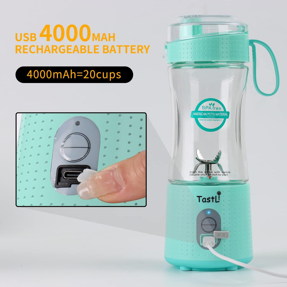 Portable Personal Blender - Pink