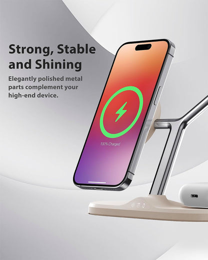 3-In-1 Wireless Charging Station with Magsafe