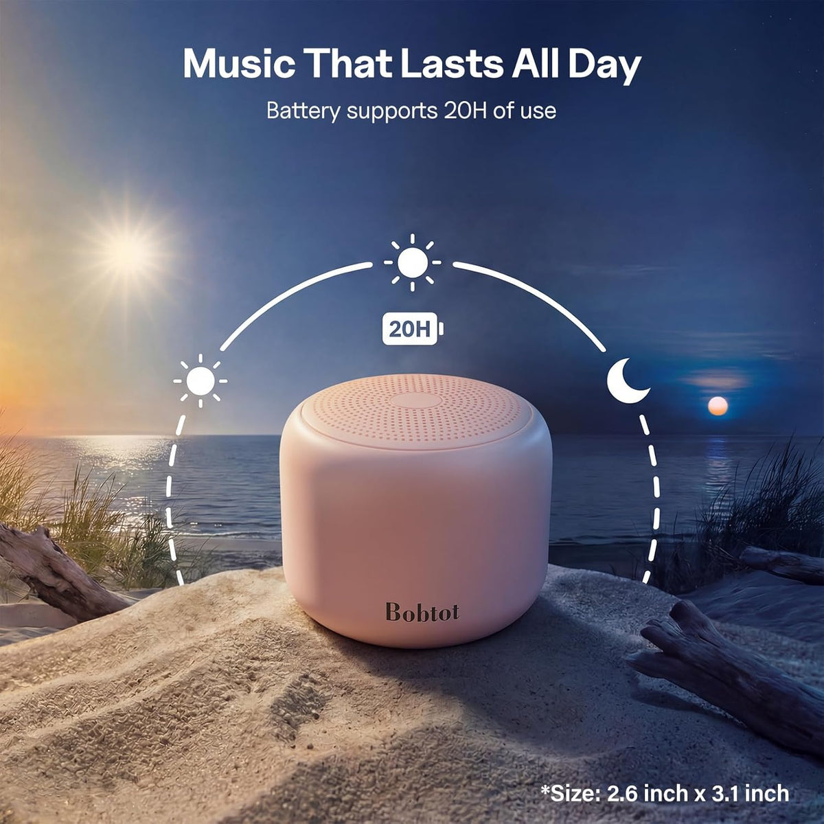 Pink Mini Bluetooth Speaker