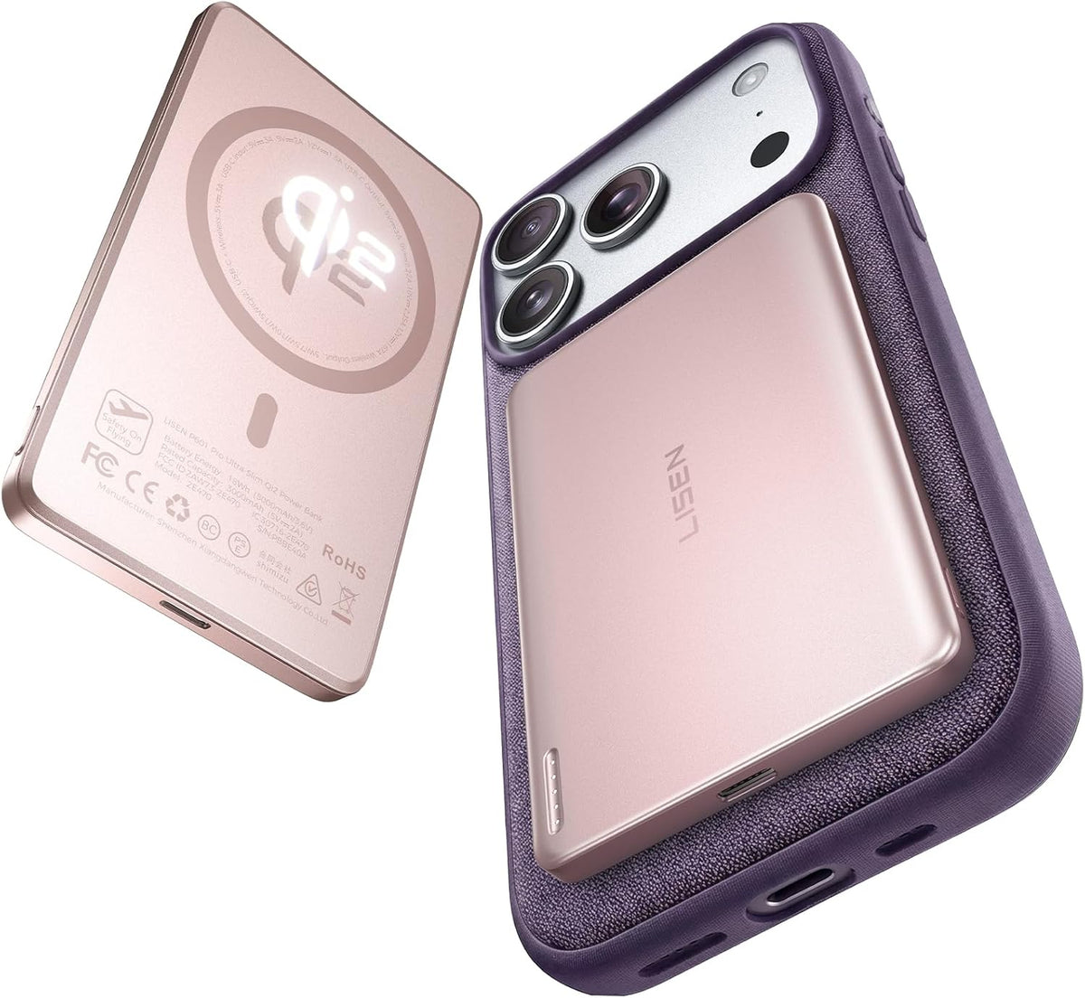Pink Magsafe Power Bank