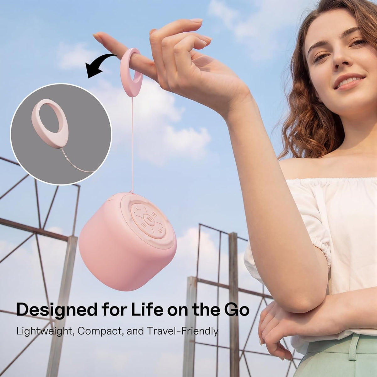 Pink Mini Bluetooth Speaker